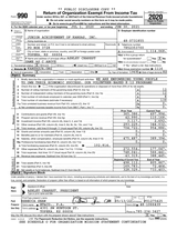 2020-2021 Form 990 cover