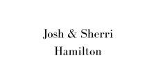 Josh & Sherri Hamilton