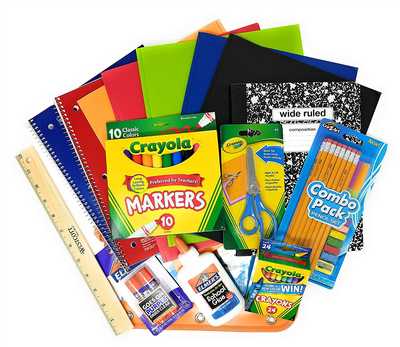 Elementary school supplies