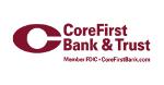 Logo for CoreFirst Bank & Trust
