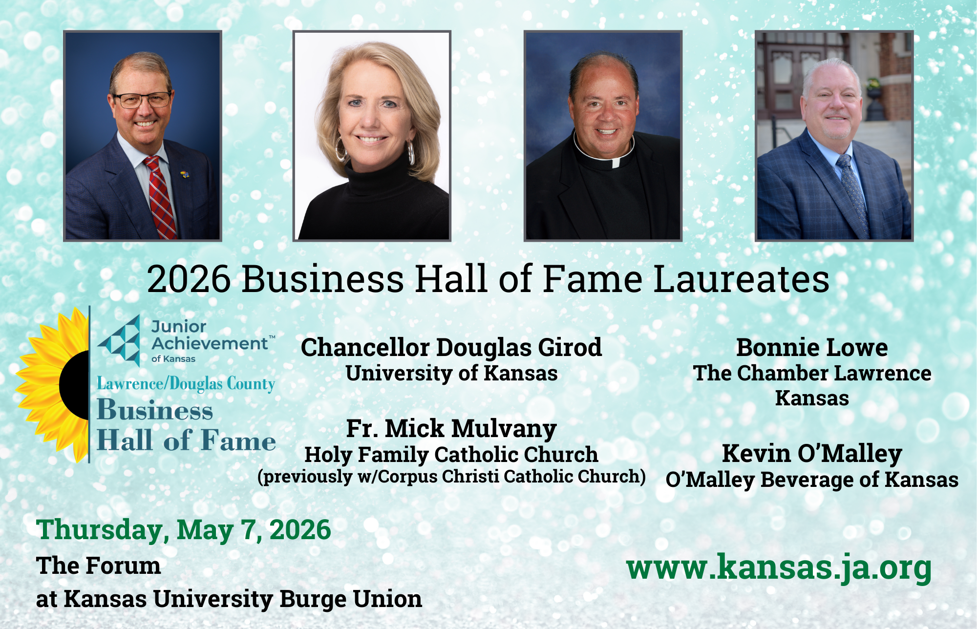 2026 Lawrence Hall of Fame | Junior Achievement of Kansas
